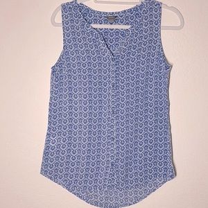 Eddie Bauer Sleeveless Top Print Sz. S